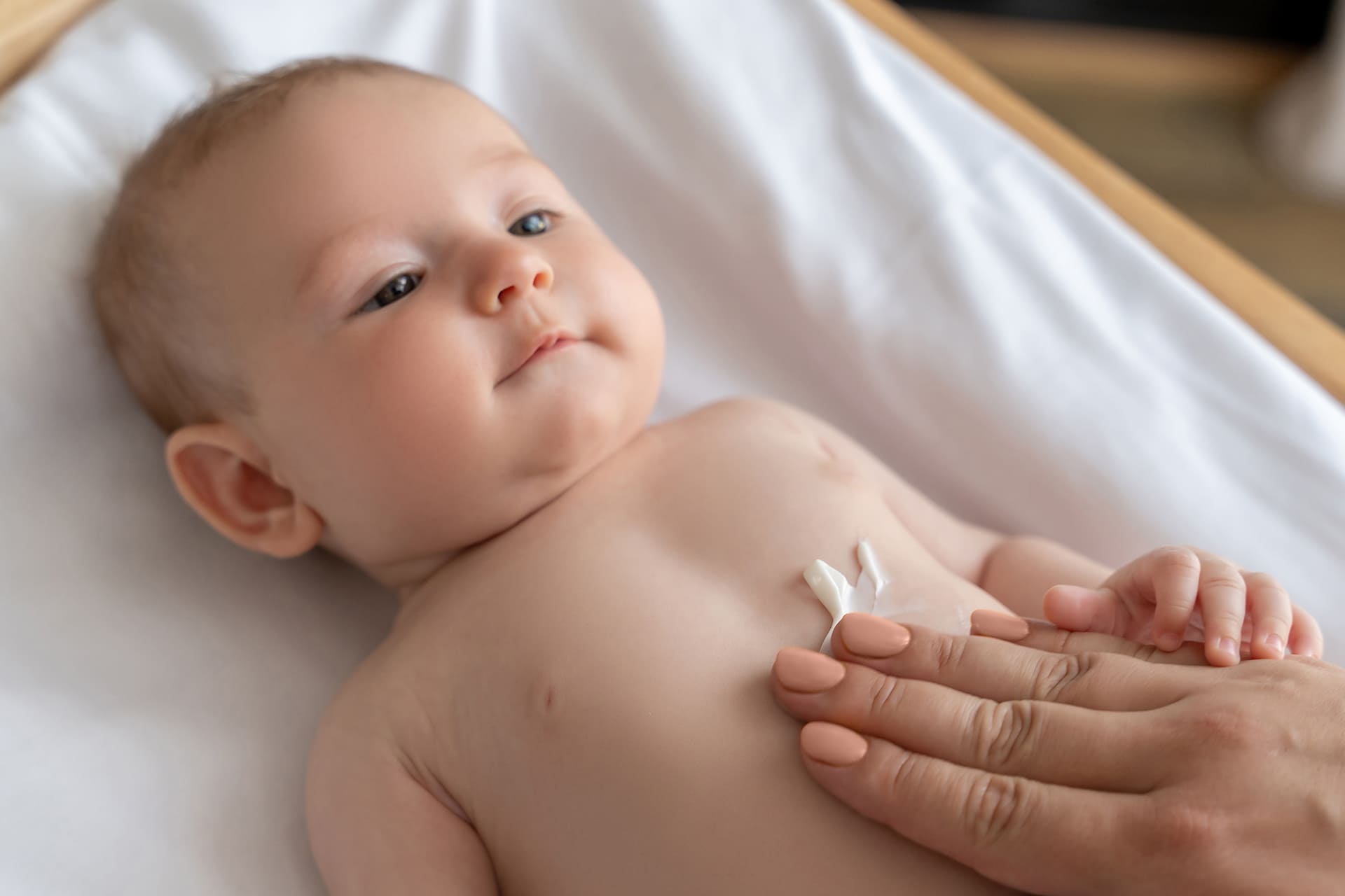 when can you put lotion on a newborn